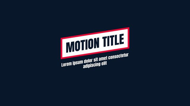 Animated Corporate Slanted Crimson Border Titles with Paragraph Block After Effects Templates