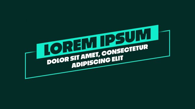 Minimal Angled Ribbon Stack Abstract Typography MOGRT for Premiere Pro