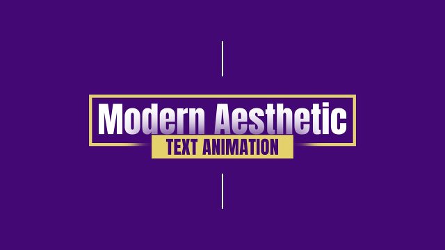 Thin Rectangle Corporate Title Animation featuring Guide Marks and Tag After Effects Template