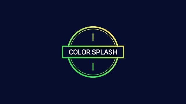 Neon Circle Label Headline – Free After Effects Template for Product Launches