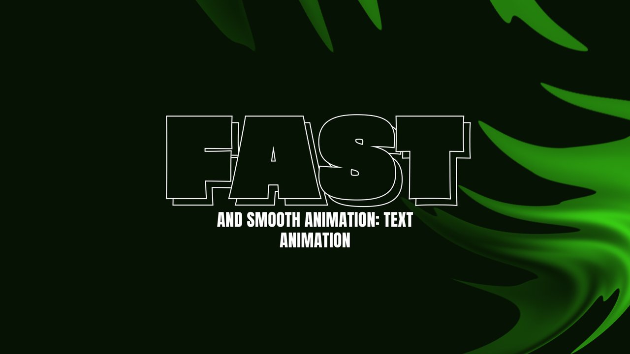 Hollow 3D Stacked Outline Word Corporate Text Animation After Effects Template