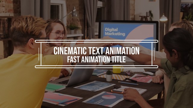 Rule Framed Cinematic Title Card MOGRT for Case Studies – Free Premiere Pro
