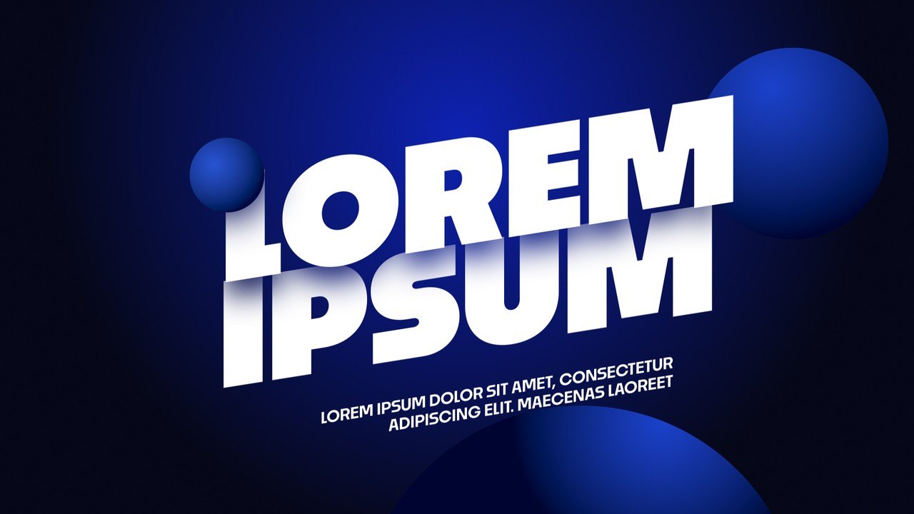 Podcast Title with 3D Bubbles and Divided Word Premiere Pro MOGRT
