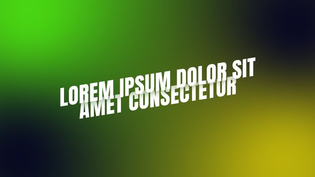 Corporate YouTube Motion Typography