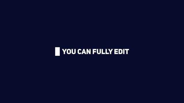 Mini Bar Line Text Reveal – Free After Effects Template for Breaking News Segments