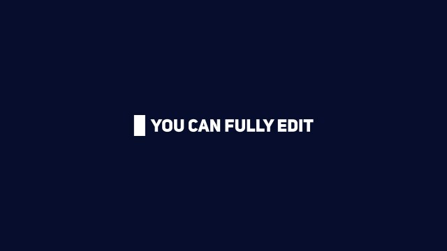 Mini Bar Line Text Reveal – Free After Effects Template for Breaking News Segments