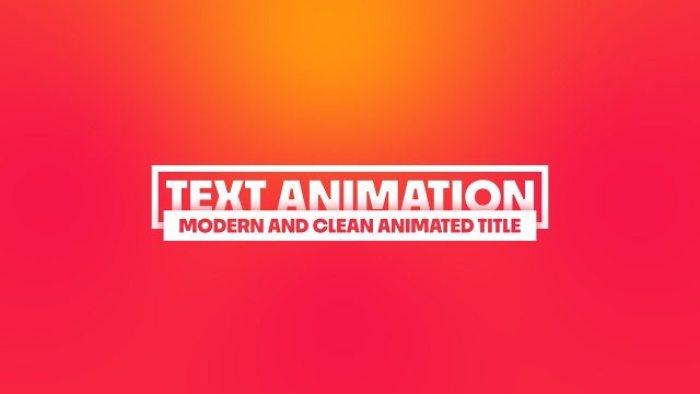 Framed Caps Titles featuring Mini Caption on Flame Gradient Premiere Pro MOGRT