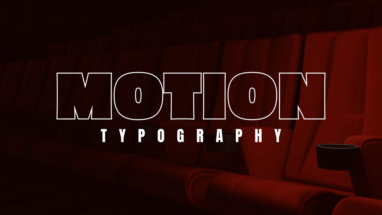 Cinematic Outline Word Corporate Typography featuring Tracked Subtitle After Effects Template