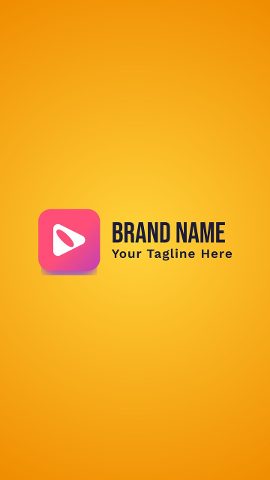 Stylish and Smooth Vertical Logo Intro