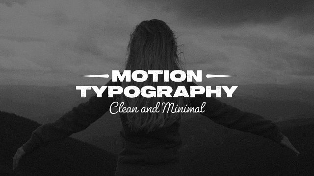 Handwritten Tagline Typography with Wide Caps and Dashes Premiere Pro MOGRT