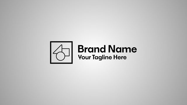 Hand-Drawn Rectangle Border Brand Reveal After Effects Template
