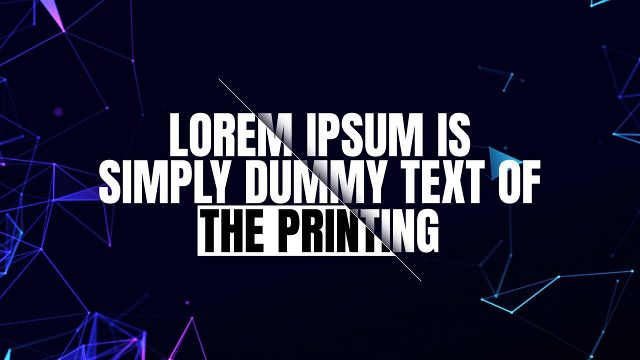 Dynamic Three Line Caps with White Box Last Line and Slash for Podcast Videos After Effects Templates