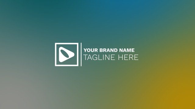 Logo Animation Free After Effects Template with Smooth Branding Motion