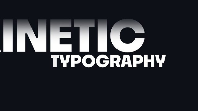 Quick Spin Word Brick Kinetic Typography After Effects Template