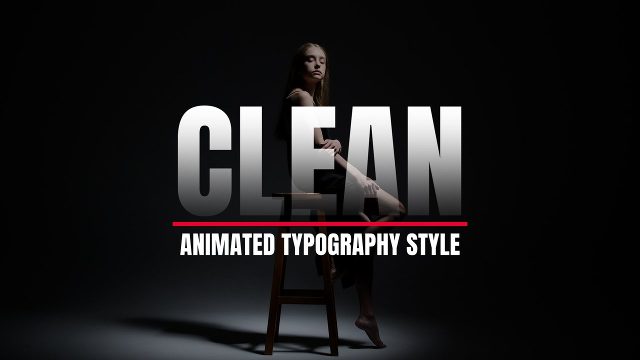 Minimalist Title Effects Premiere Pro Project PRPROJ