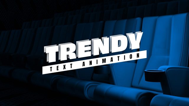 Trendy Extruded Caps Corporate Motion Typography Premiere Pro MOGRT