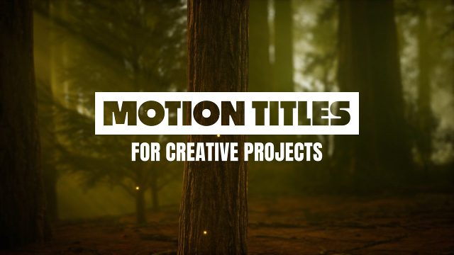 Simple Kinetic Typography After Effects Video Template