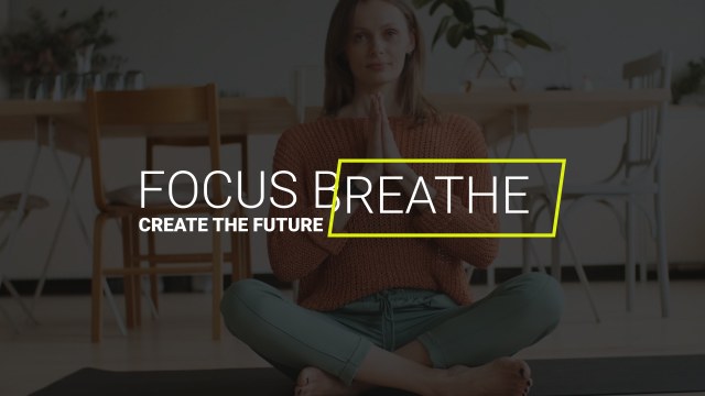 Mindful Focus Title Animation Free After Effects Template