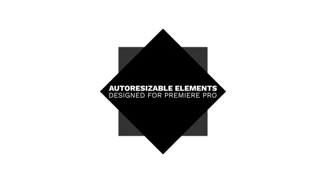 Auto Resizable Text Free Premiere Pro Animation Template