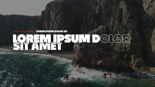 Bold Corporate Title Animations MOGRT Template