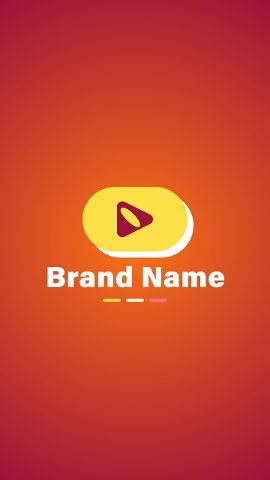 Vertical Modern Logotype Animation for Premiere Pro