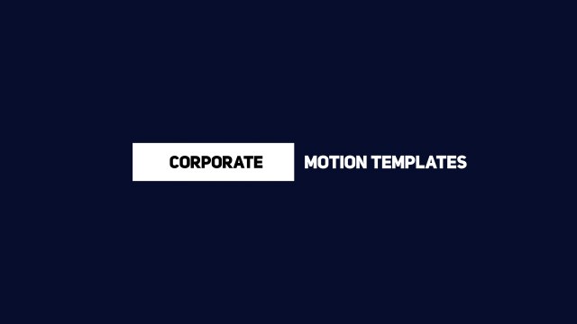 Word Box Pair Text Animation – Free After Effects Template for Conference Openers
