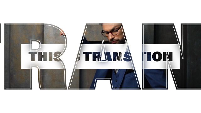 Animated Seamless Text Cut-Out Transition featuring Mixed Outline and Solid Giant Letters Premiere Pro Video Template