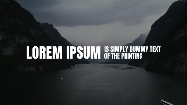 Animated Title featuring a Big Keyword and Two Small Stacked Lines for Premiere Pro