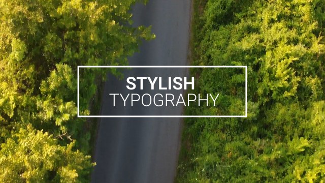 Stylish Motion Typography Free Premiere Pro Text Animation Template