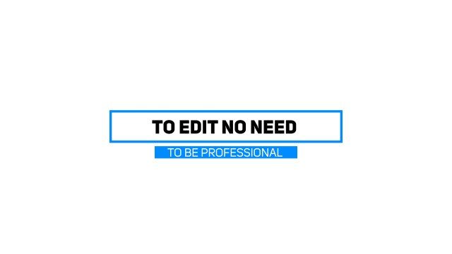 Simple Text Add on Free Premiere Pro Minimal Titles Clean Text Animation Template