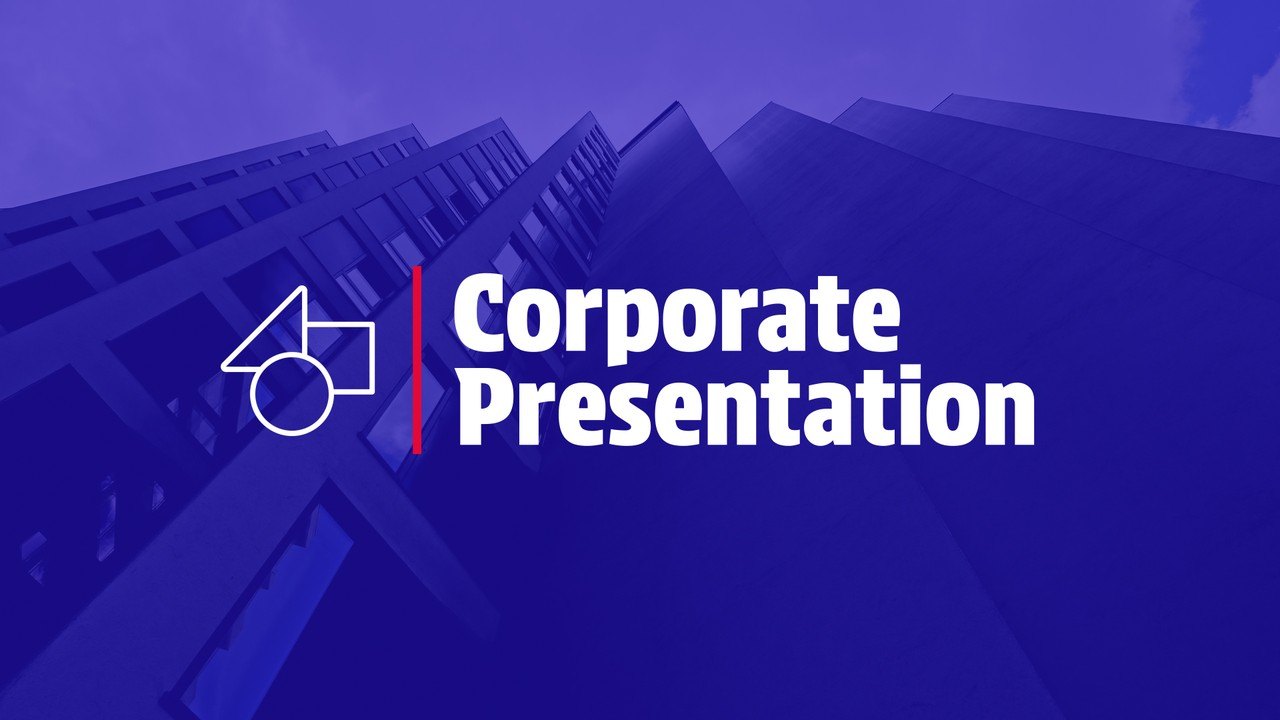 Modern Corporate Slideshows featuring Text Side Panels Premiere Pro MOGRT