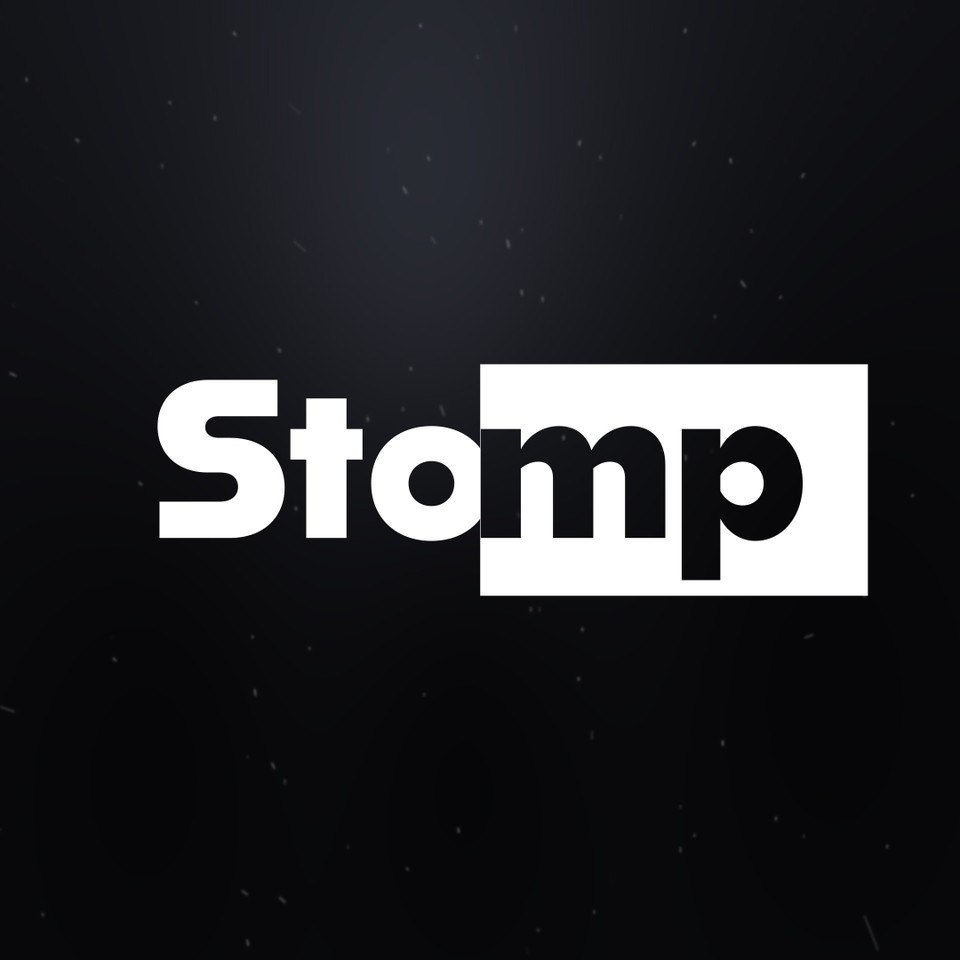 Square Hype Words Stomp Animation for Gym and Events After Effects Template