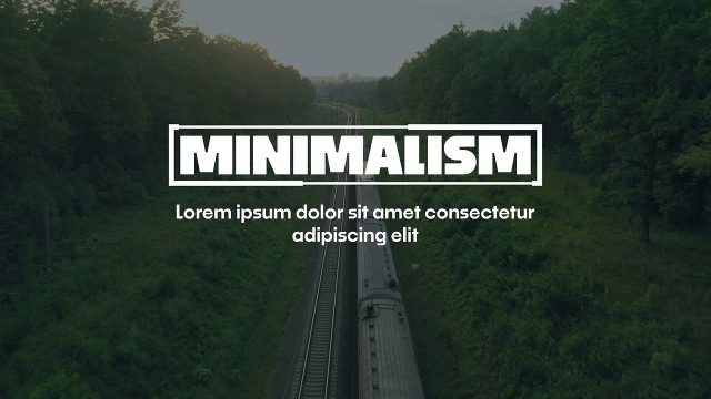 Plate Title and Text Lines Minimal Animation Premiere Pro MOGRT Templates