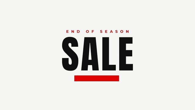 Big Letter Tracking Black Friday Sale Title Premiere Pro Template