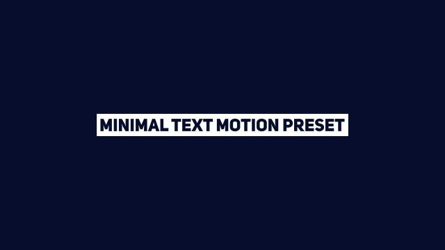 Minimal Inverted Single Line Title for Press Briefings – Free After Effects