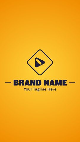 Creative Vertical Brand Logo Reveal