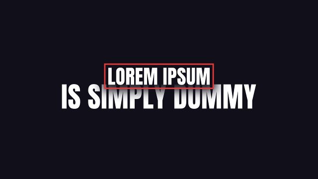 Minimalist Boxed Opening Titles and Text Effects MOGRT for Premiere Pro