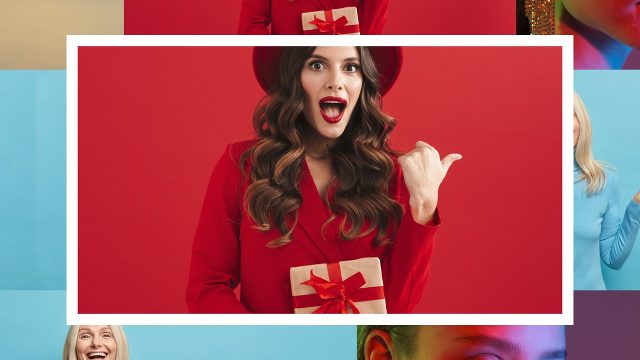 Image-Only Sliding Panel Gallery Slideshow After Effects Template