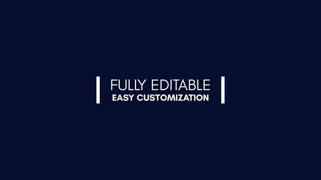 Minimal Light Bold Side Bar Title Card for Video Essays – Free After Effects