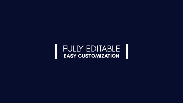Minimal Light Bold Side Bar Title Card for Video Essays – Free After Effects