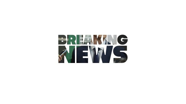 Minimal Breaking News Title Animation with Media Letters After Effects Video Template