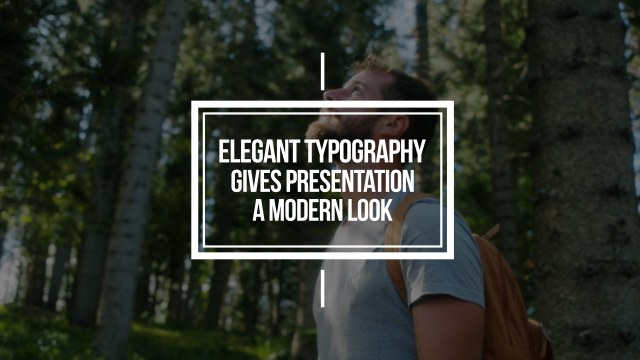 Double Box Statement Typography MOGRT for Company Profiles – Free Premiere Pro