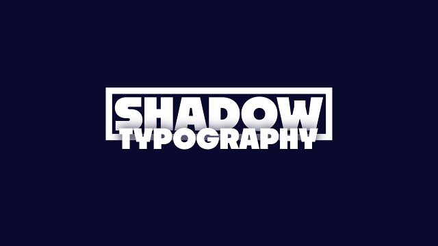 Framed Headline Animations with a Shadowed Overlap Word After Effects Template