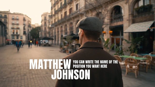 Corporate Profile Lower Thirds for After Effects