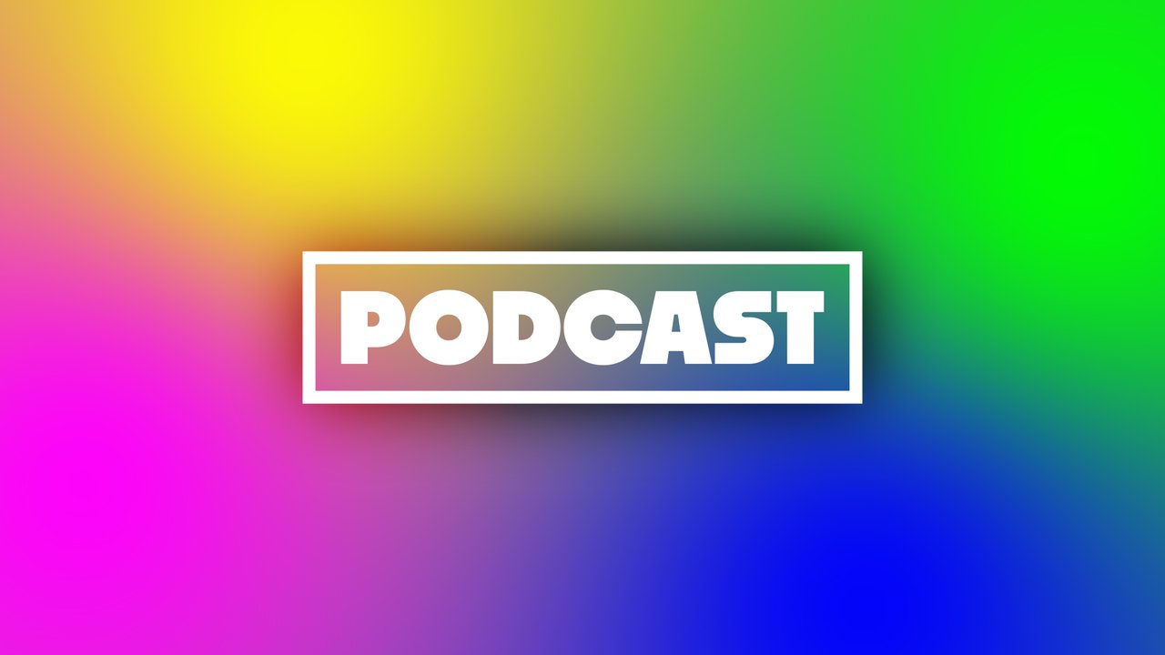 Podcast Intro Text with Mosaic Squares and Bold Box Premiere Pro MOGRT