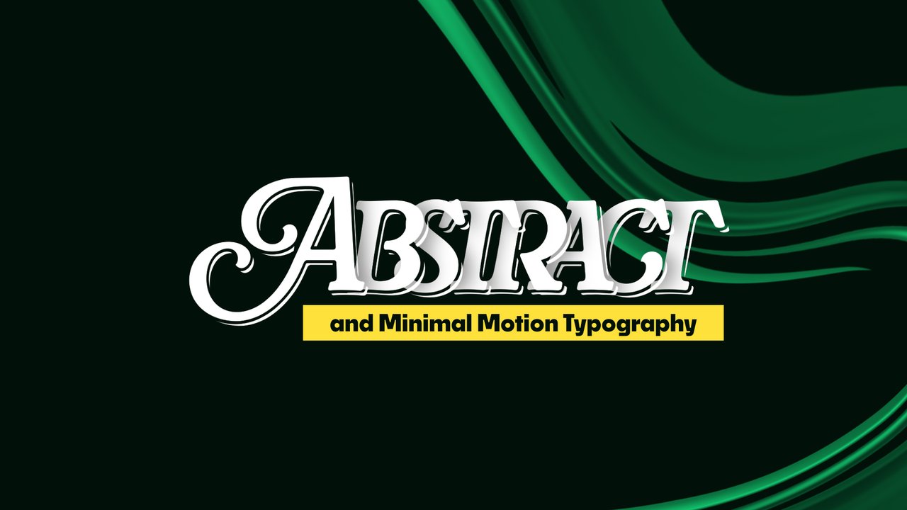 Vintage Swash Serif Title Animation with Yellow Label After Effects Template