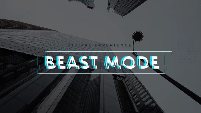 4K Raw Glitch Text Animations and Corporate Titles MOGRT for Technology