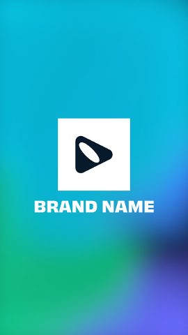 Bright Vertical Logo Reveal