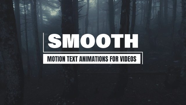 Professional Typography Animations After Effects Template