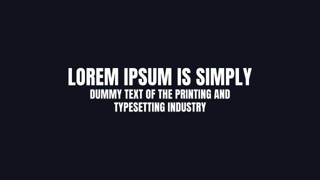 Editorial Cursor Typing Caps Paragraph Text Animations for Digital Media After Effects Templates